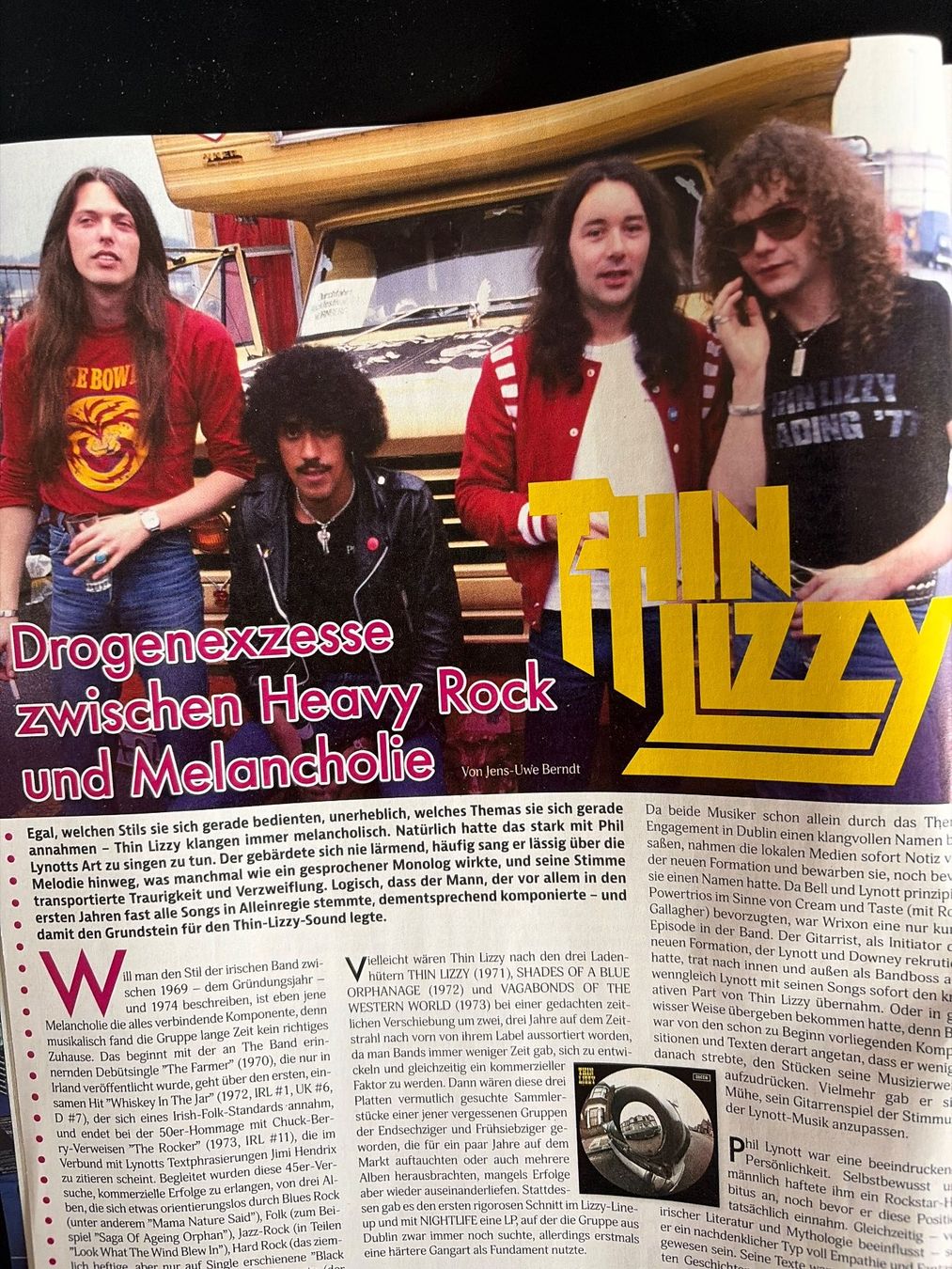 Revues & Magazines: THIN LIZZY – D'occasion à Aeschi SO par Stones55 2