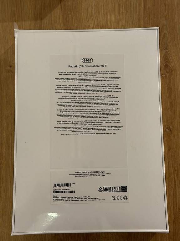 Tablet PC: iPad Air 10.9" 5th Generation Wifi 64Gb Starlight – Usato da Olten venduto da leoniee290118 1