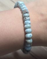 💙✨ Larimar Donut Armband ✨💙 DB 8.1mm