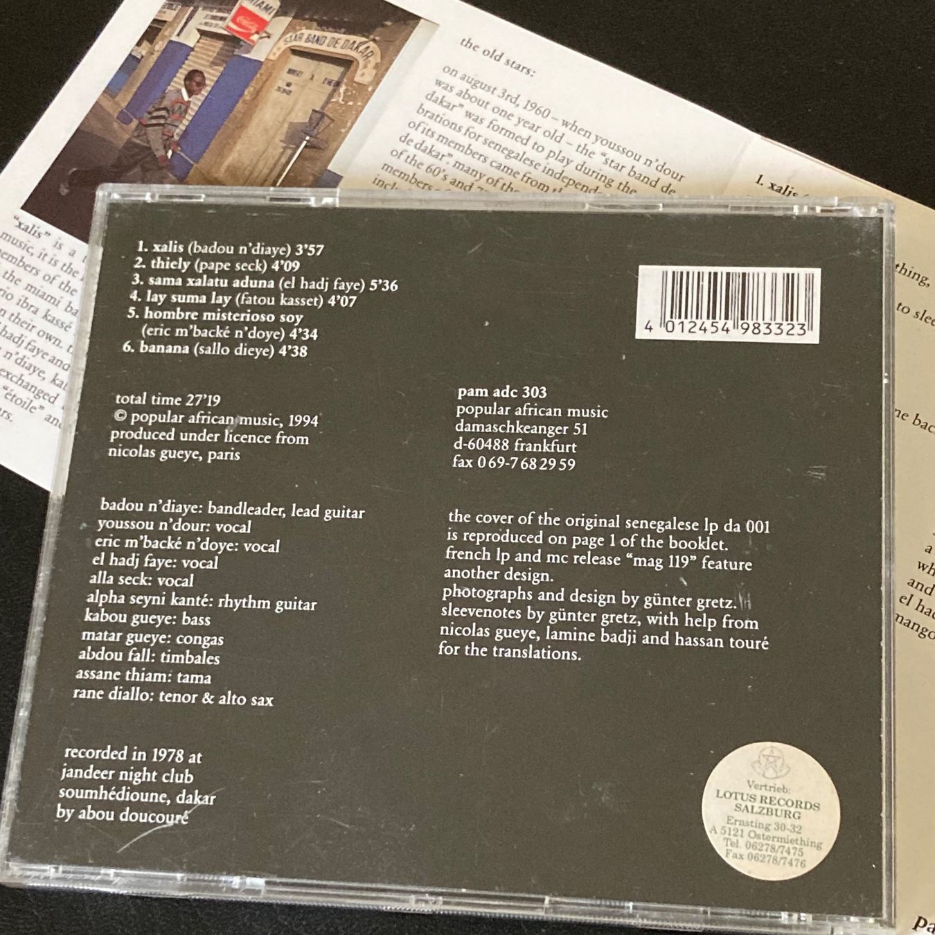 CD: Étoile De Dakar - Xalis – Usato da Bern venduto da Ntsamina 1