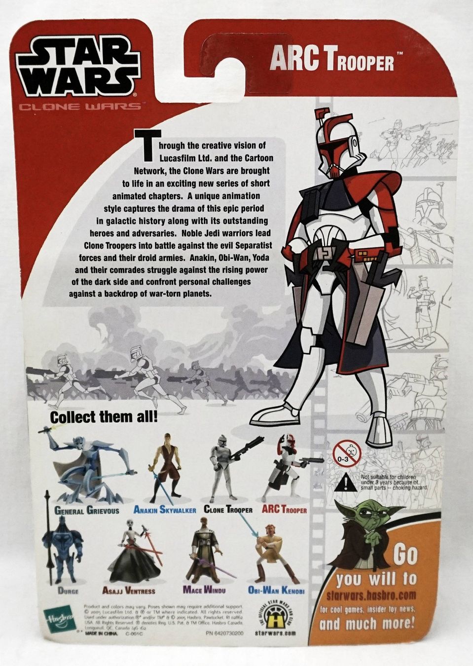 Statuette: STAR WARS CLONE WARS ARC TROOPER NEW UNOPENED HASBRO 2005 – Nuovo e nell'imballaggio originale da Lugano venduto da YouWantUS 1