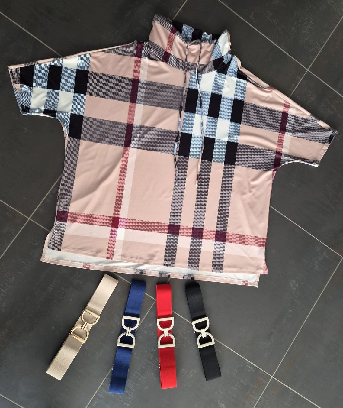 Ceintures: Longue Blouse élasthane(36/38)avec 4 ceintures élastiques – Neuf avec emballage d'origine à Etoy par MyStyleMyMode 8