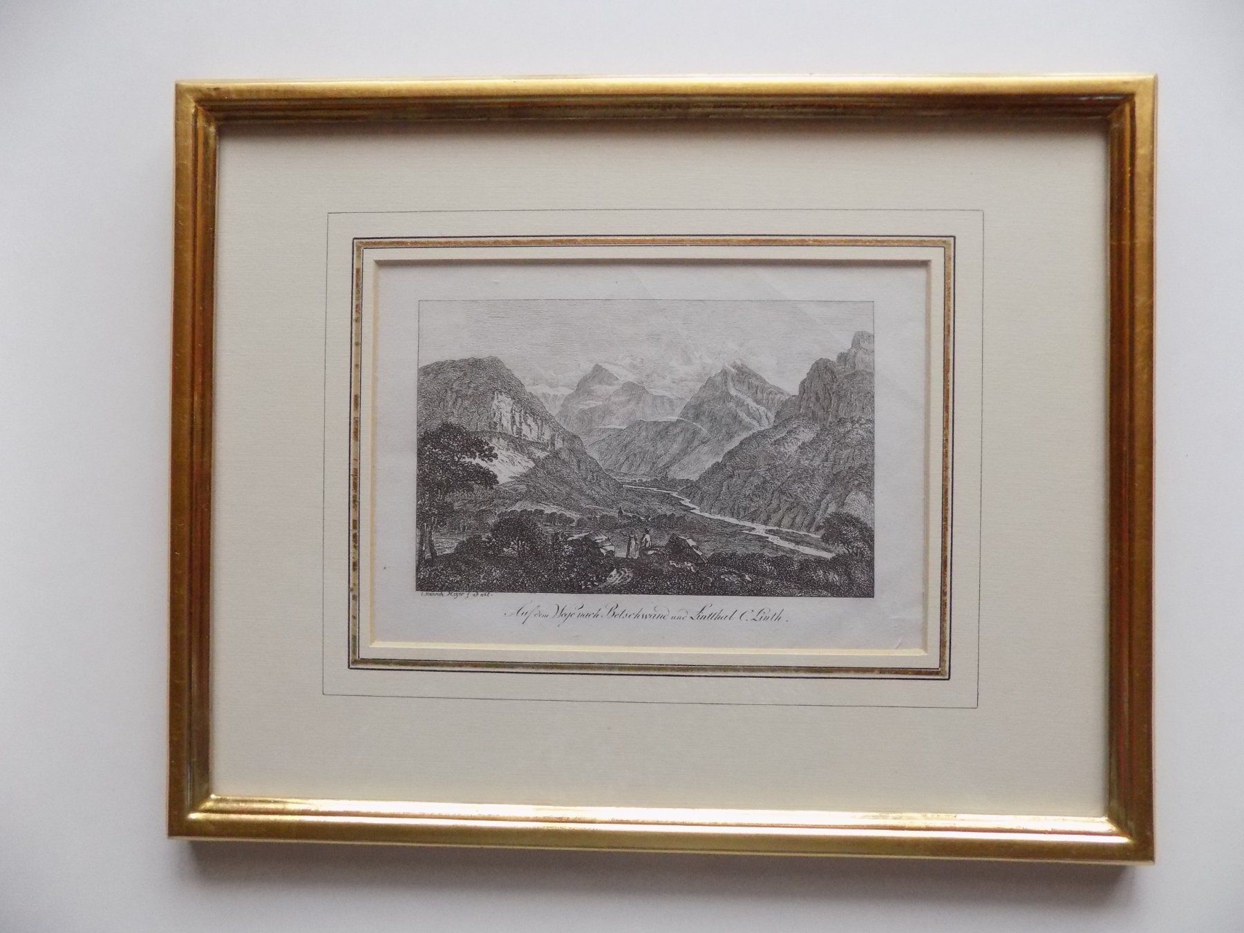 Gravures: Betschwanden Linthal Glarus – D'occasion à Risch par Rischli15 3
