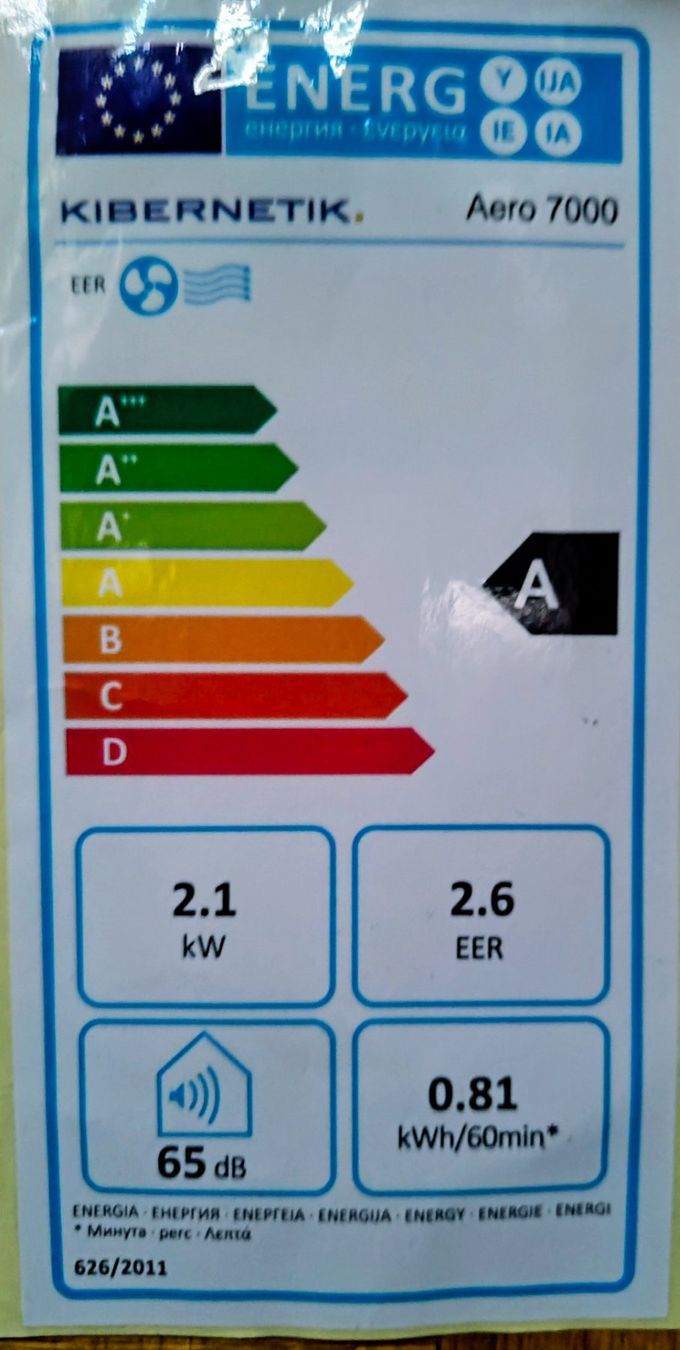 Kibernetik Condizionatori: Climatiseur mobile - état neuf – Nuovo (secondo la descrizione) da Bernex venduto da Freduxo 5