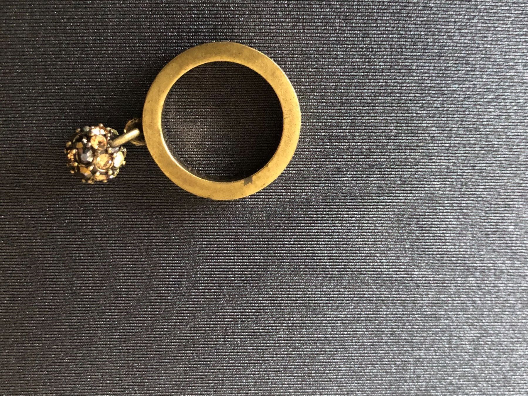 Dyrberg/Kern Anelli: DYRBERG KERN RING MIT ANHÄNGER – Usato da Meggen venduto da Meggeni 2
