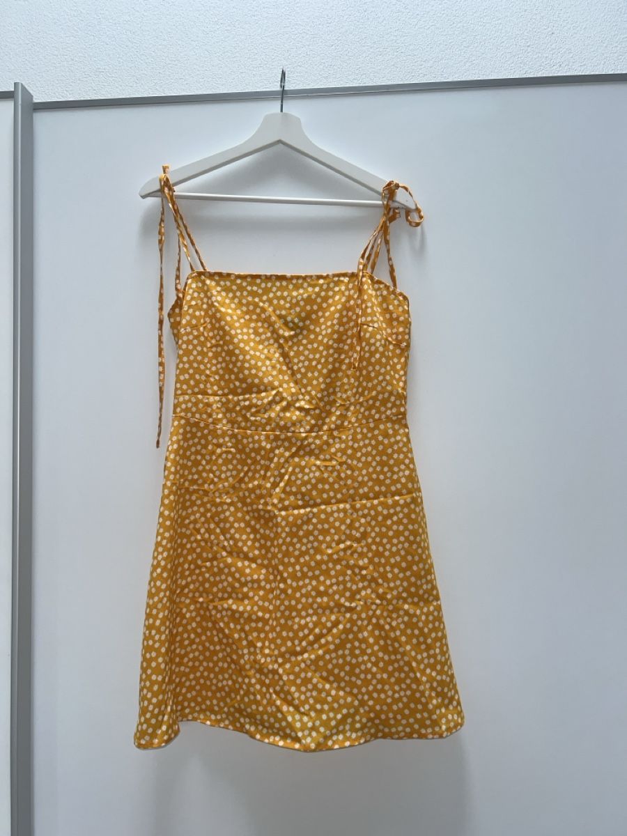 Vestiti: Sommerkleid - Gelb gemustert - Grösse M – Usato da Luzern venduto da Whateverr