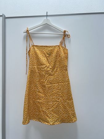 Sommerkleid - Gelb gemustert - Grösse M