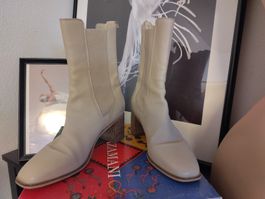 LAZAMANI - Heeled Chelsea Boots in Nude, Gr. 41.5