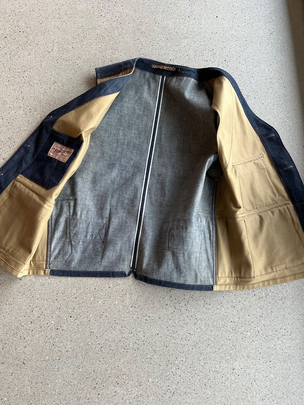 Gilets & Westen: Rising Sun Co Vest Jeans, Canvas – Neu (gemäss Beschreibung) aus Beinwil am See von isole 3