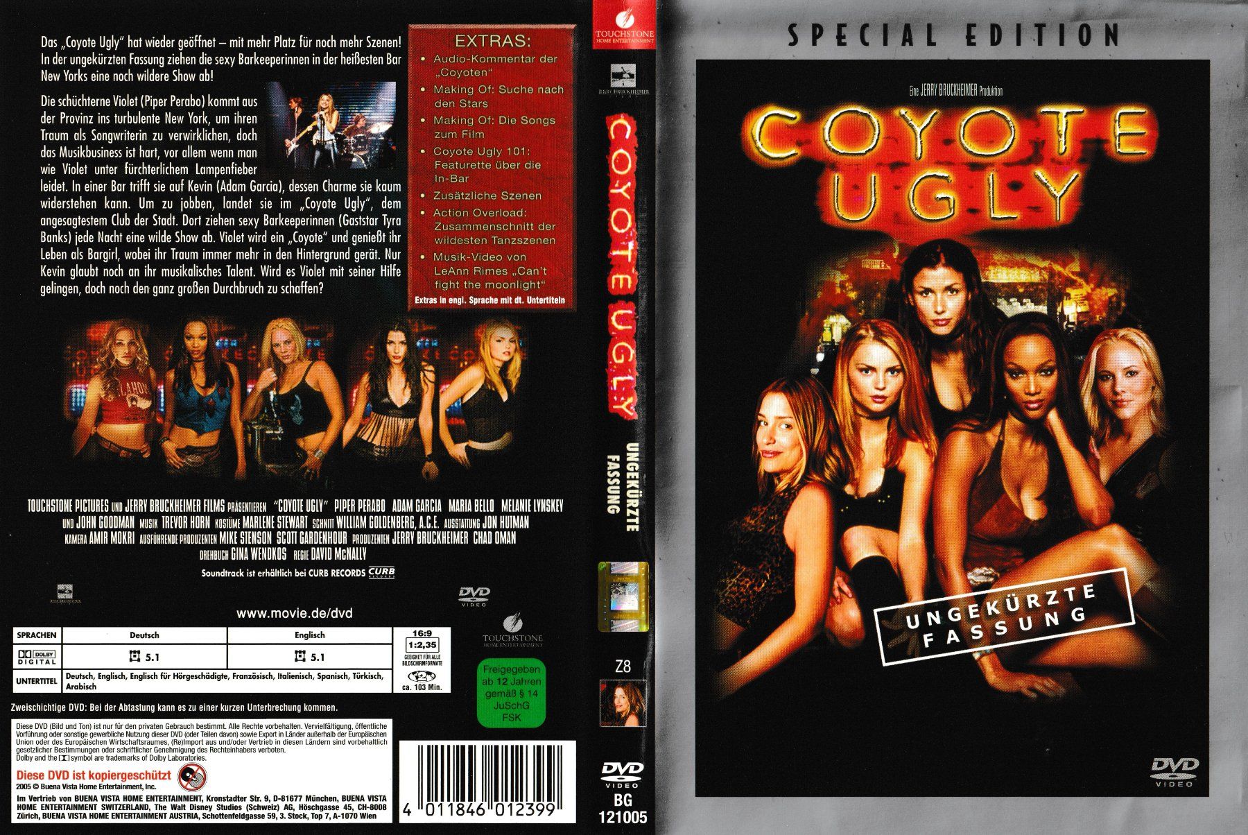 Tutti i DVDs: DVD - Coyote Ugly (Special Edition) – Usato da Langnau am Albis venduto da MediaRescuerKeLoX