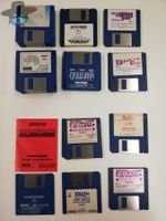 6 x Amiga Game - Space Quest IV - Monkey Island 2 + Crown et