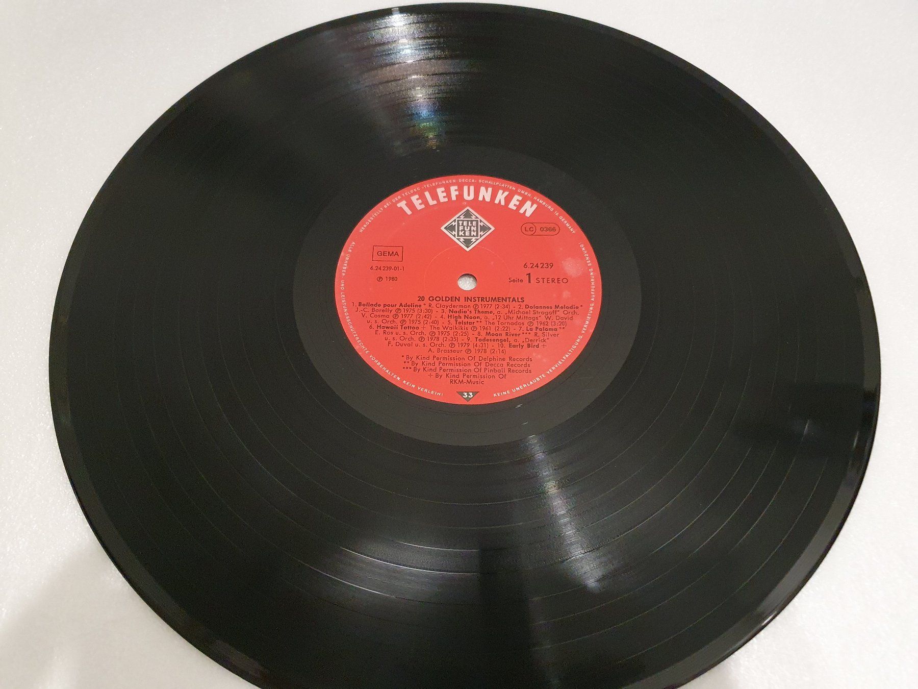 Dischi in vinile: 20 Golden Instrumentals – Usato da Uster venduto da Vinyl-Leidenschaft 2