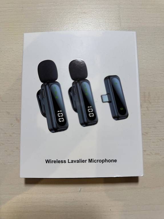 Microfoni: Neues Kabelloses Lavalier Ansteckmikrofon – Nuovo e nell'imballaggio originale da Horgen venduto da Yannickzu