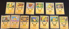 30th Celebrations Pikachus 13/30