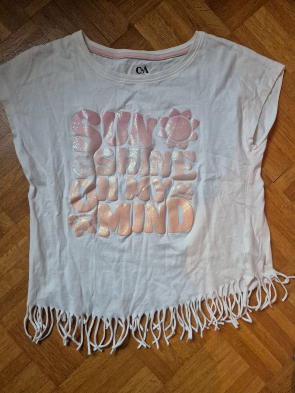 C&A Camicette, T-shirt & Top: Shirt creme, Gr. 146-152 – Usato da Dietikon venduto da grafad