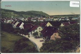 Pratteln - Dorfansicht - coloriert