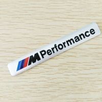 M Performance Metal Badge Silver