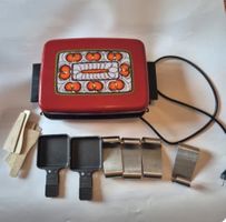 Appareil à raclette Tefal vintage rouge, occasion