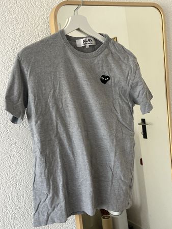 T-Shirt Comme des Garçons Play grau Grösse L