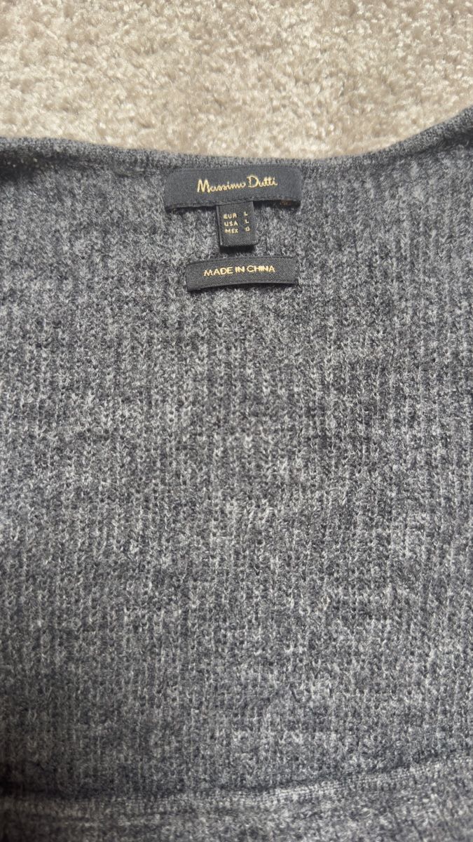 Massimo Dutti Pulls & Sweat-shirts: Massimo Dutti pull laine Pullover gris T.L – Neuf (Voir description) à Vuippens par Anna_as 3