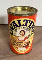 alte Blechdose "OVALTINE MALTED FOOD DRINK" England 70er