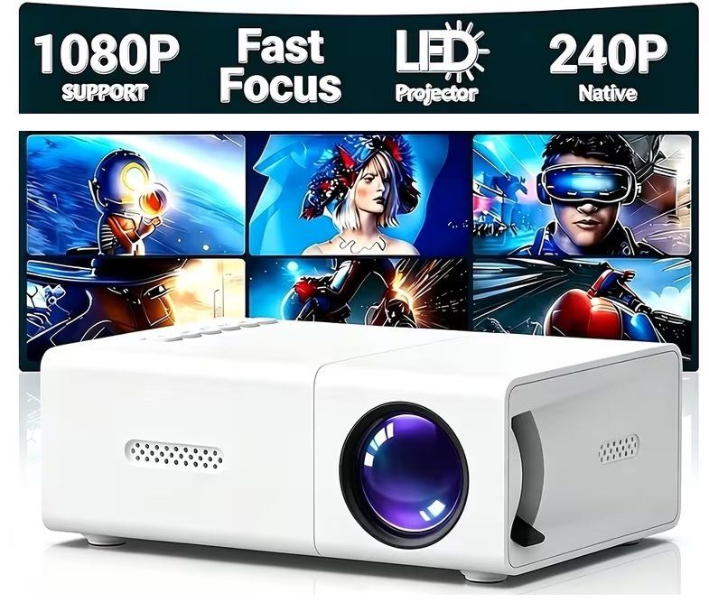 Proiettori: Mini LCD Projektor – Nuovo (secondo la descrizione) da Humlikon venduto da GX30 1