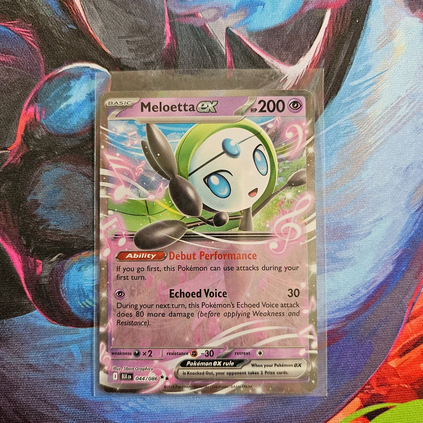 Pokémon Carte collezionabili: Pokemon Meloetta EX BLK 044/086 ENG – Usato da Zofingen venduto da AcoBraco