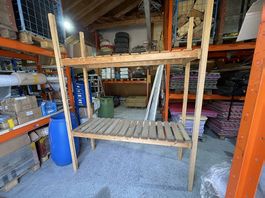 Massive Holzregale zu verkaufen 