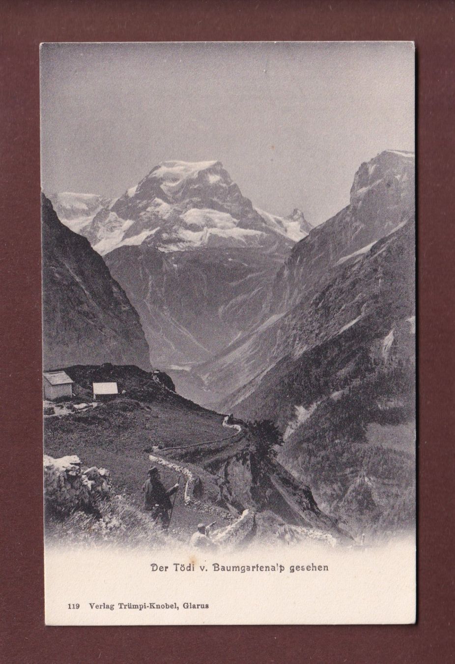 Cartes postales: Der TÖDI vom BAUMGARTENALP – D'occasion à Pully par nicecards-shop