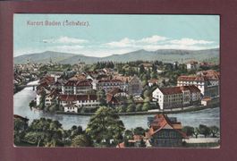 BADEN - Teilansicht - 1908