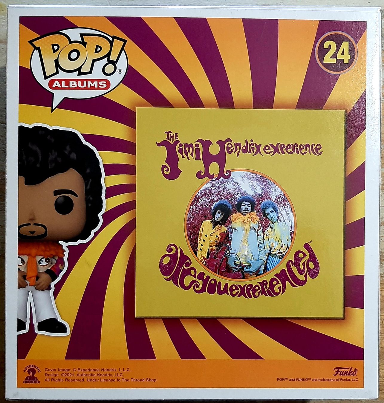 Funko Statuette: Funko Pop Albums   Jimi Hendrix – Nuovo e nell'imballaggio originale da Montet (Glâne) venduto da KOADA 1