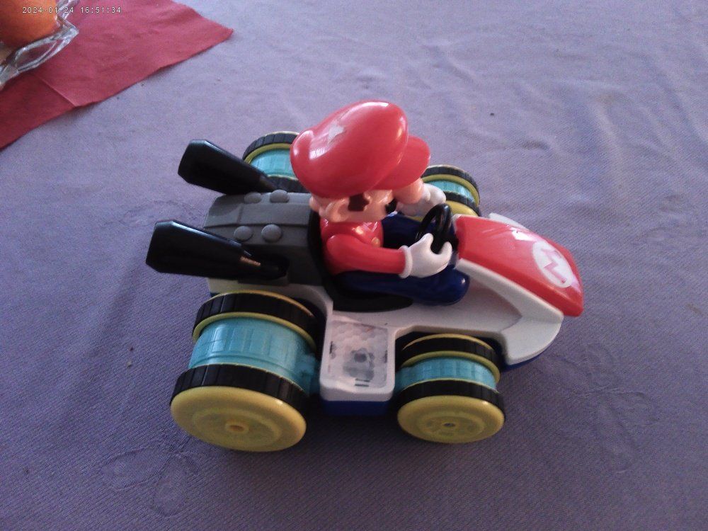 Fumetti: MARIO  SUPERBROTHER COMIC + Spielzeugauto, (MIT BATTERIE) – Usato da Volketswil venduto da nemo2000 1
