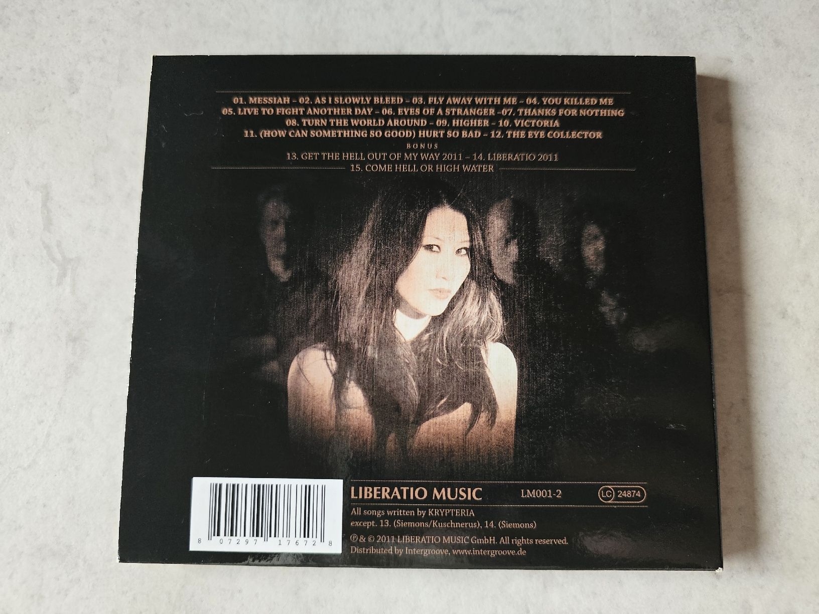 CD: Krypteria  -  All Beauty Must Die – Usato da Schneisingen venduto da backstore24 1