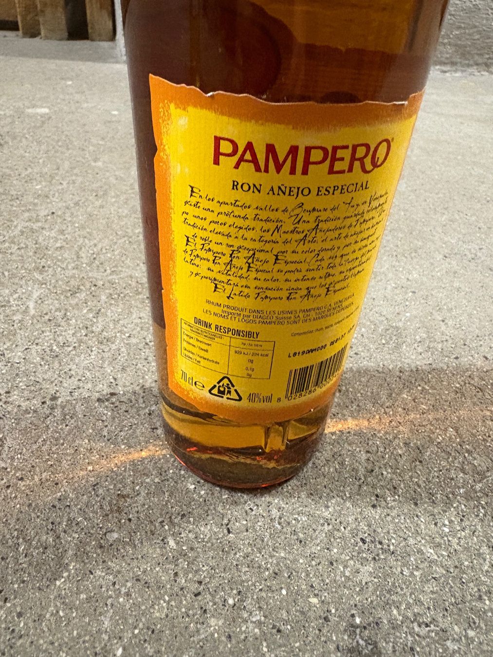 Spirituosen: Pampero Rum 70cl – Neu und originalverpackt aus Zürich von kuszi 2
