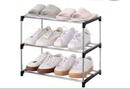 Schuhregal 3 Ebenen neu 43.5x26x37cm