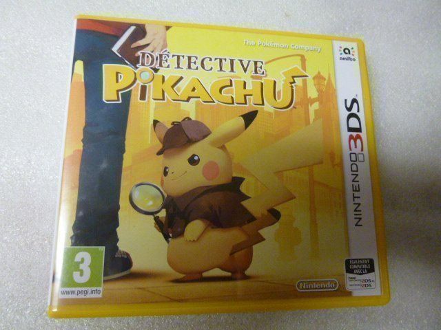 Nintendo Jeux: Pokémon: Detective Pikachu  - Nintendo 3DS – D'occasion à Pambio Noranco par Pol69