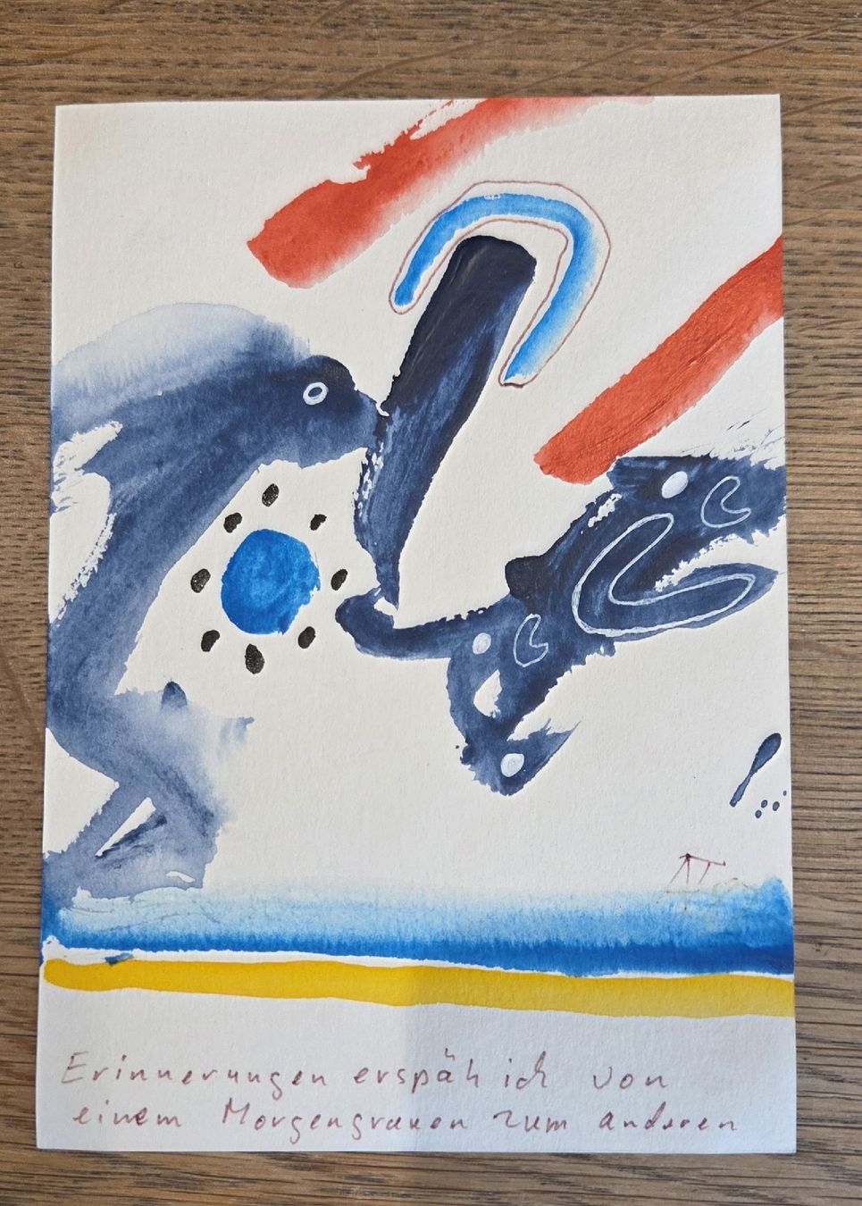 Gemälde: Original Aquarell Anatoli Tschaikowski – Gebraucht aus Rehetobel von hobirot01 8