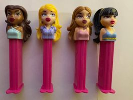 4 seltene BRATZ - Pez Spender !