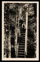 AK Uetliberg, Leiterli mit Wanderern
