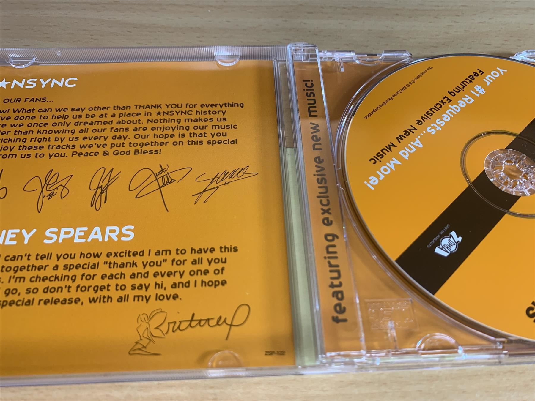 CD: *NSYNC / Britney Spears – Your #1 Requests...And More! – Usato da Rikon im Tösstal venduto da Alpenmutz 2