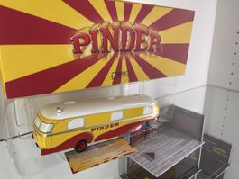 Pinder Zirkus Wohnwagen Modellauto - Rarität für Sammler!