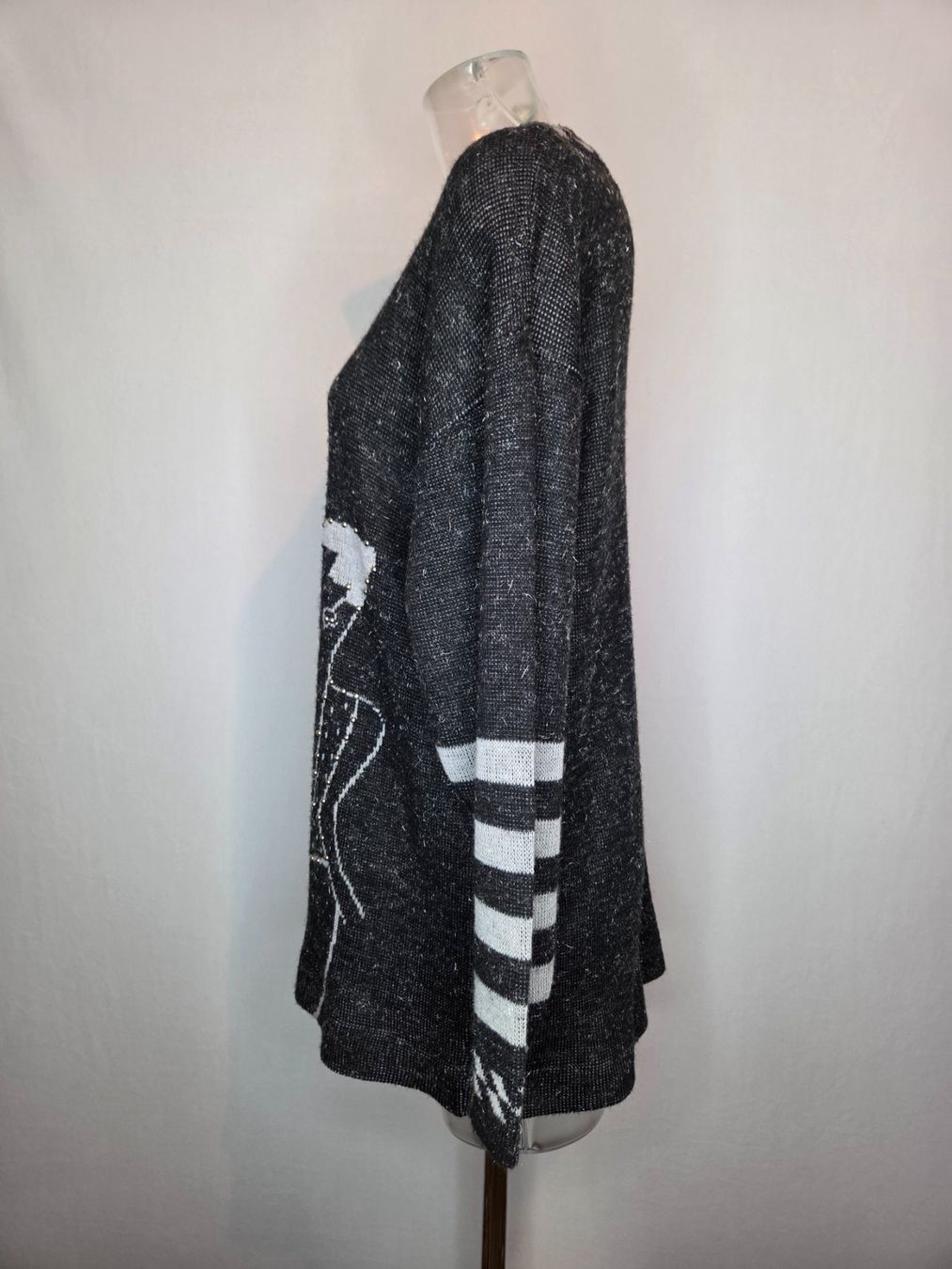 Maglioni & Felpe: Vintage 80s Strickpullover mit Schal Gr. M – Usato da Bern venduto da SecondSpirit 3