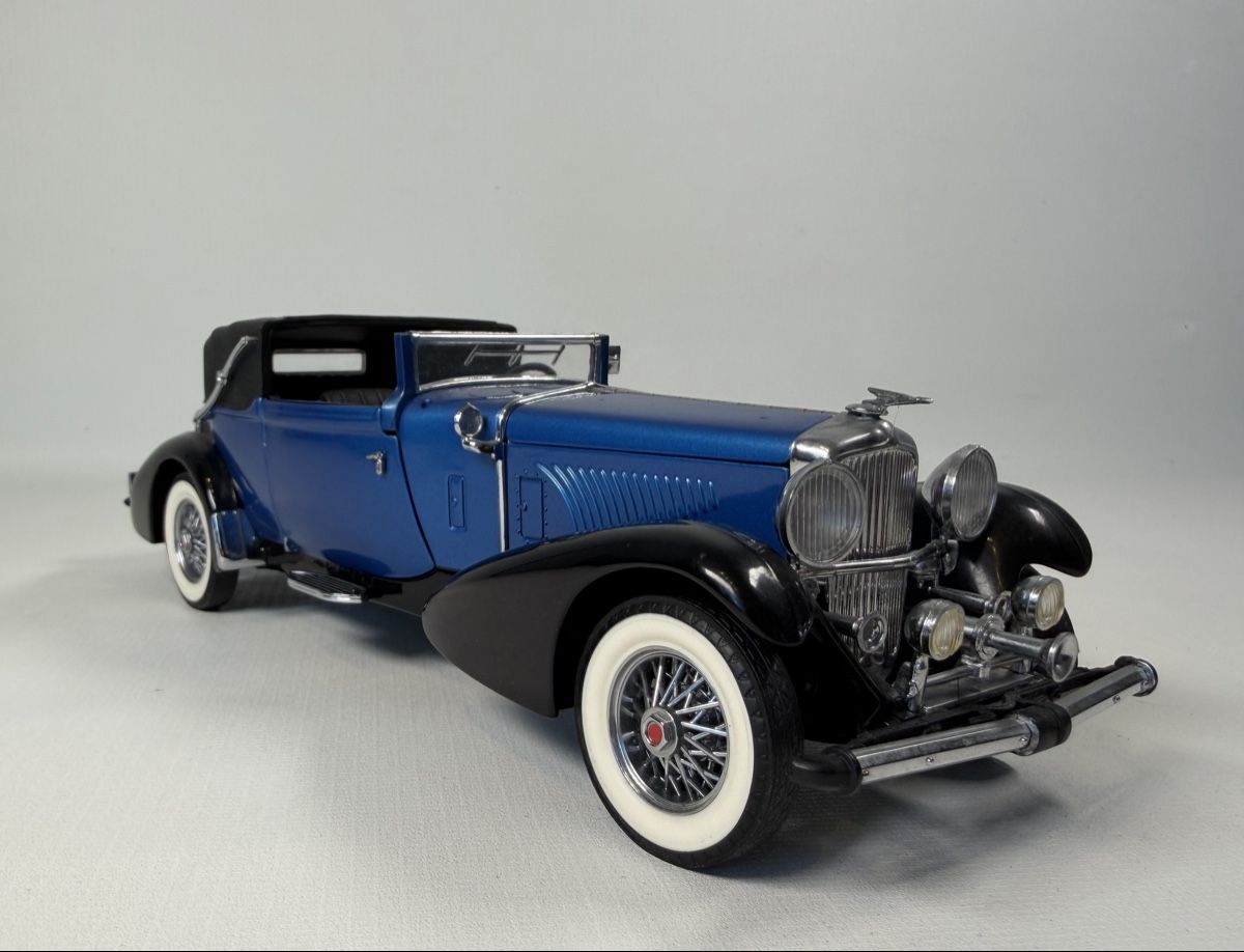 Franklin Mint Modellini d'auto: Franklin Mint 1933 Duesenberg J Cabriolet 1:24 – Usato da Rombach venduto da vir_2dsd 3
