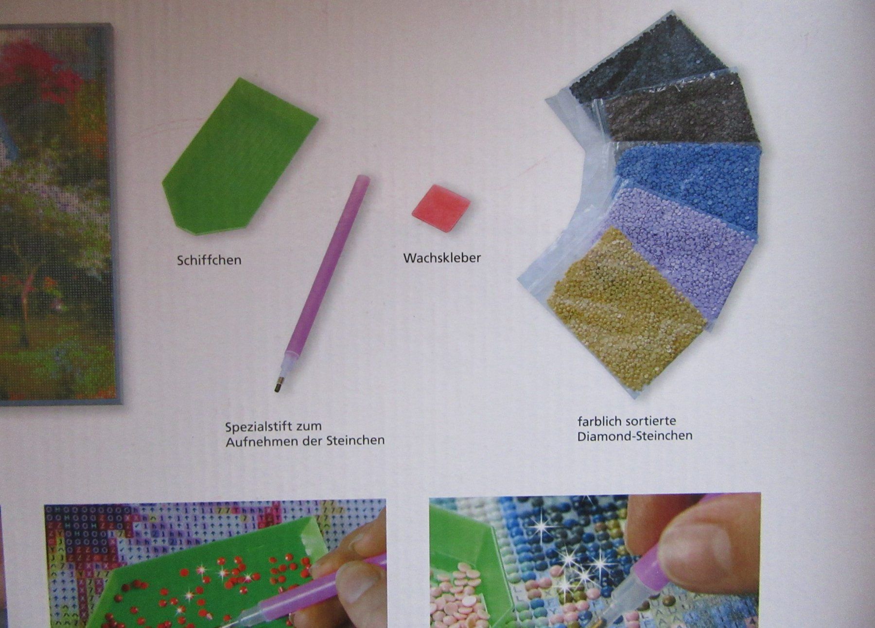Poster & Bilder: Diamond Painting Bild 50 x 40 cm – Neu und originalverpackt aus Rüdtligen von Carfield04 3