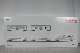 Märklin 4862 USA Güterwagen Set
