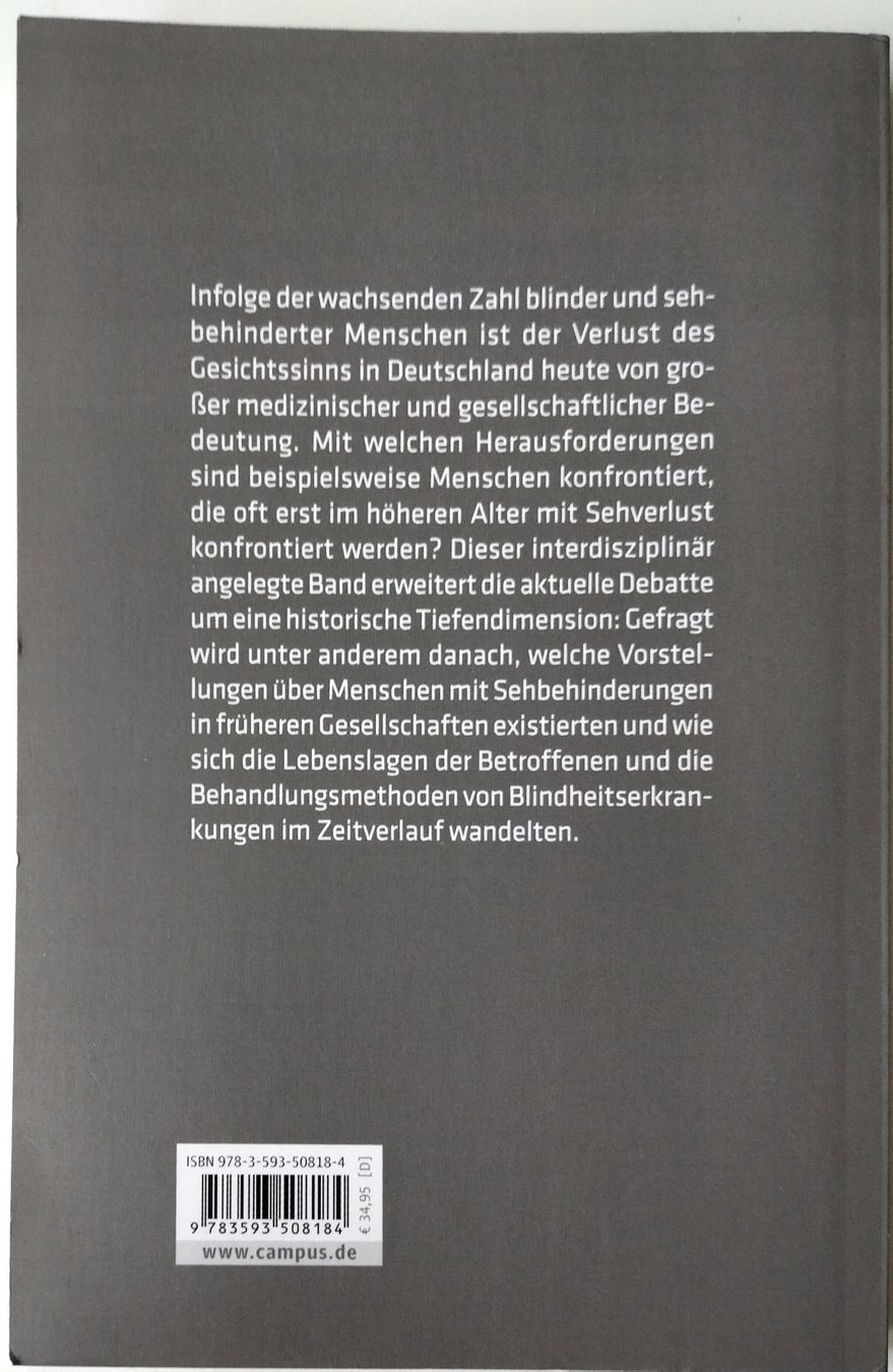 Libri: Zwei Bücher über Blindheit – Nuovo (secondo la descrizione) da Urswil venduto da fab_ydv7 3