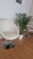 Cocktail Sessel, weiss, Gebraucht