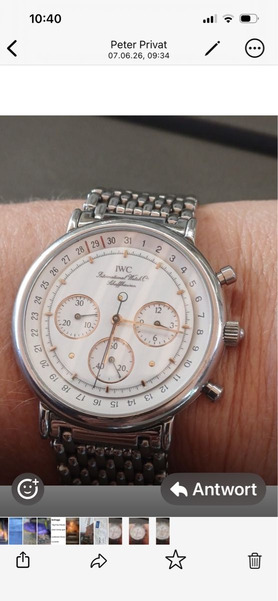 IWC Uhren: IWC  – Gebraucht aus Urnäsch von Heusel