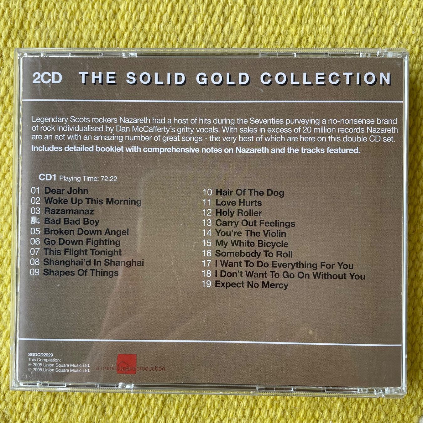 CDs: NAZARETH-THE SOLID GOLD COLLECTION – D'occasion à Rorschacherberg par CD-Roli 1