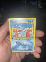 Pokemon Sammelkarte Totodile 1. Edition guter Zustand